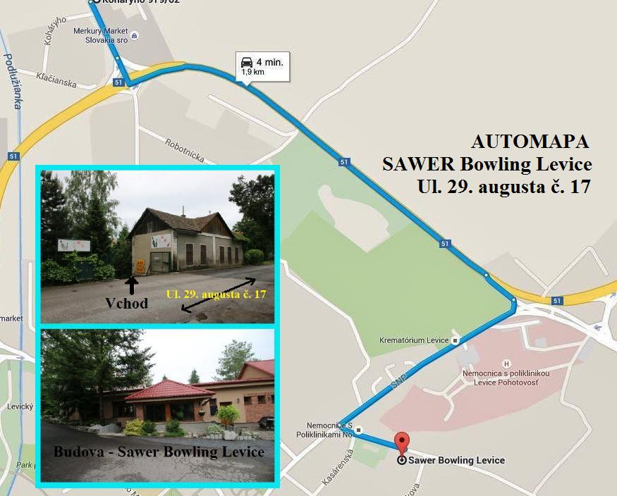Sawer Bowling 4 - automapa